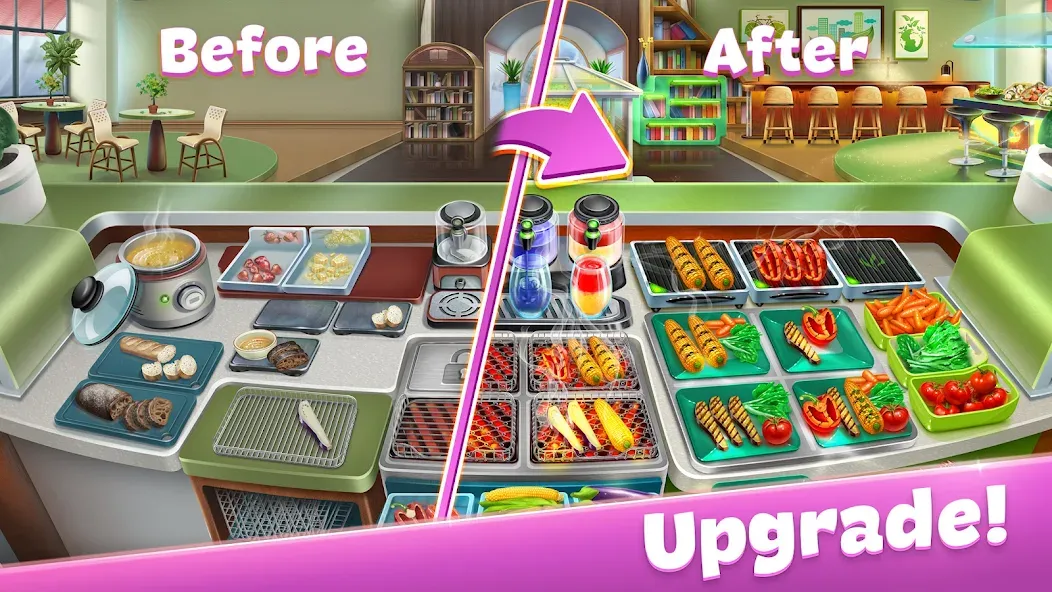 Cooking Fever: Restaurant Game  [МОД Unlimited Money] Screenshot 4