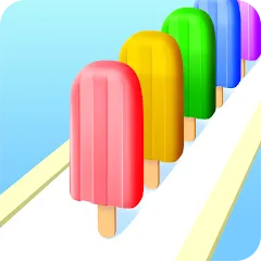 Взломанная Popsicle Stack (Попсикл Стэк)  [МОД Бесконечные монеты] - стабильная версия apk на Андроид