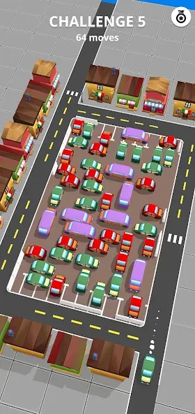 Car Parking Jam 3D: Move it!  [МОД Бесконечные монеты] Screenshot 2