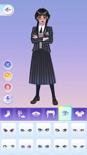 YoYa: Dress Up Fashion Girl (ЙоЯ)  [МОД Бесконечные монеты] Screenshot 1