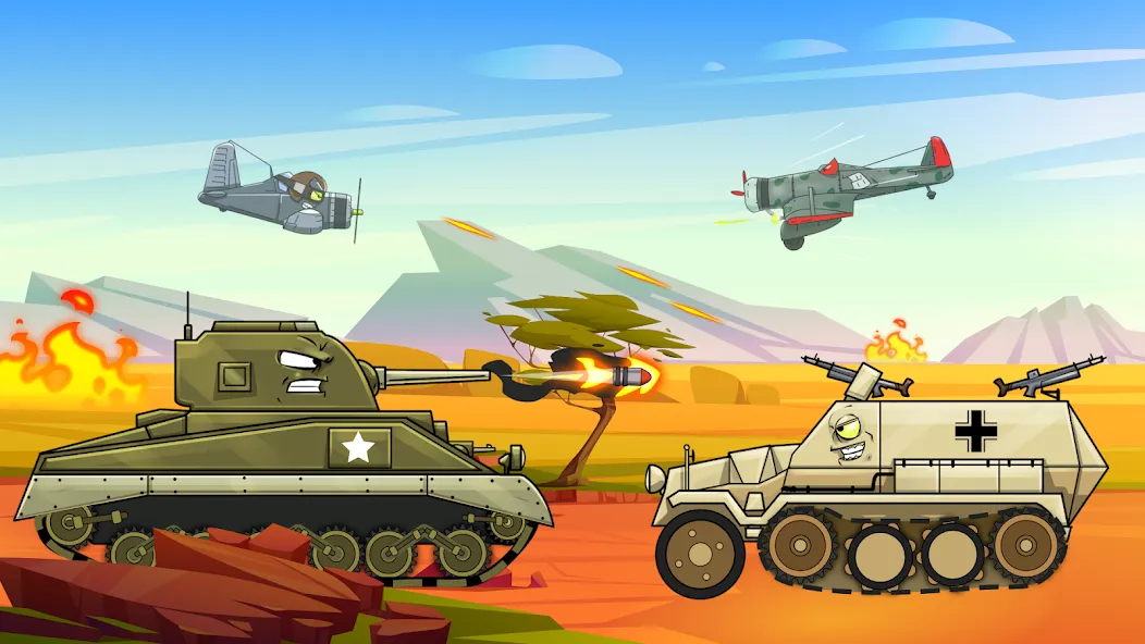 Merge Master Tanks: Tank wars (Мерж Танки)  [МОД Menu] Screenshot 4