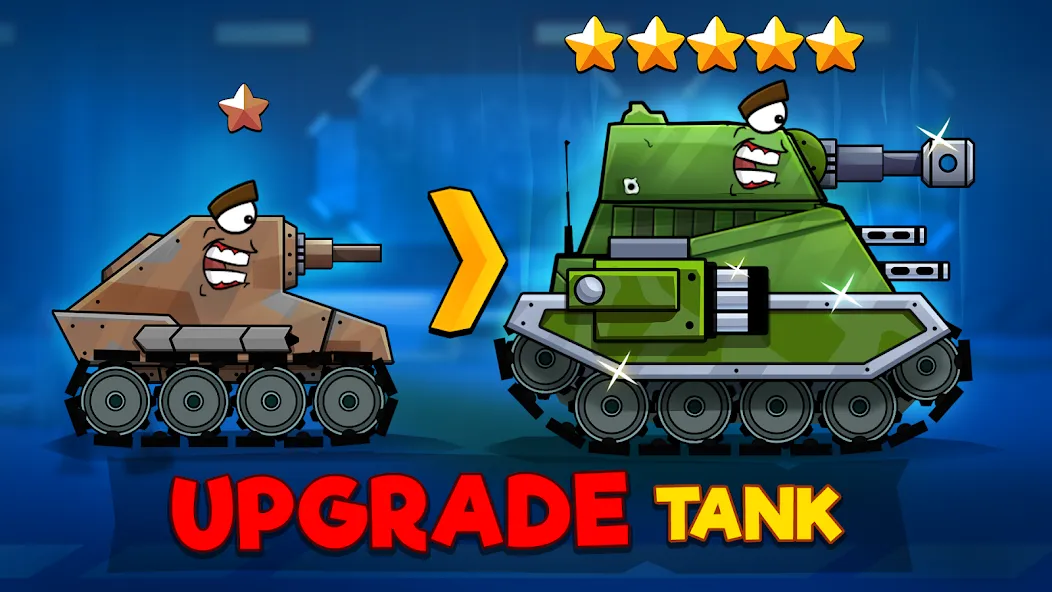 Tanks Arena io: Craft & Combat (Танки Арена ио)  [МОД Много монет] Screenshot 4