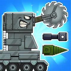 Взлом Tanks Arena io: Craft & Combat (Танки Арена ио)  [МОД Много монет] - полная версия apk на Андроид