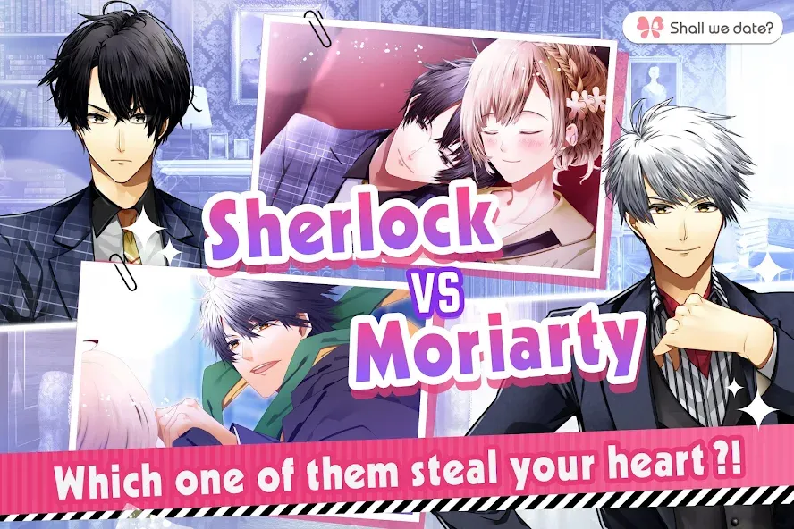 Guard me, Sherlock! - otome  [МОД Много денег] Screenshot 3