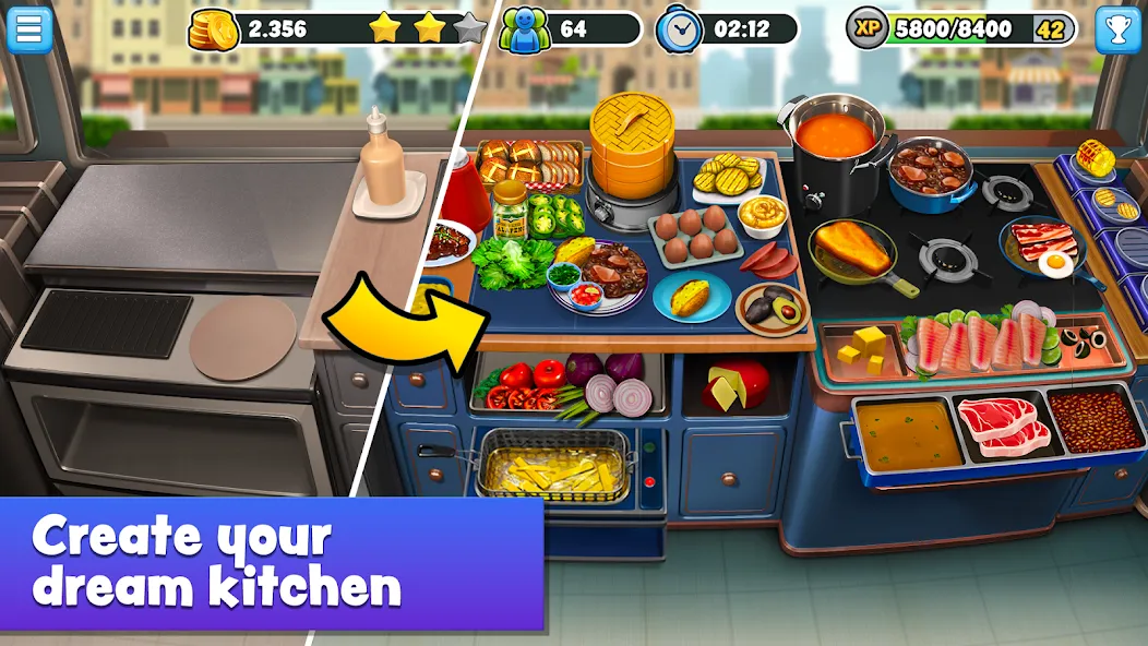 Food Truck Chef™ Cooking Games (Фуд Трак Шеф)  [МОД Бесконечные деньги] Screenshot 3