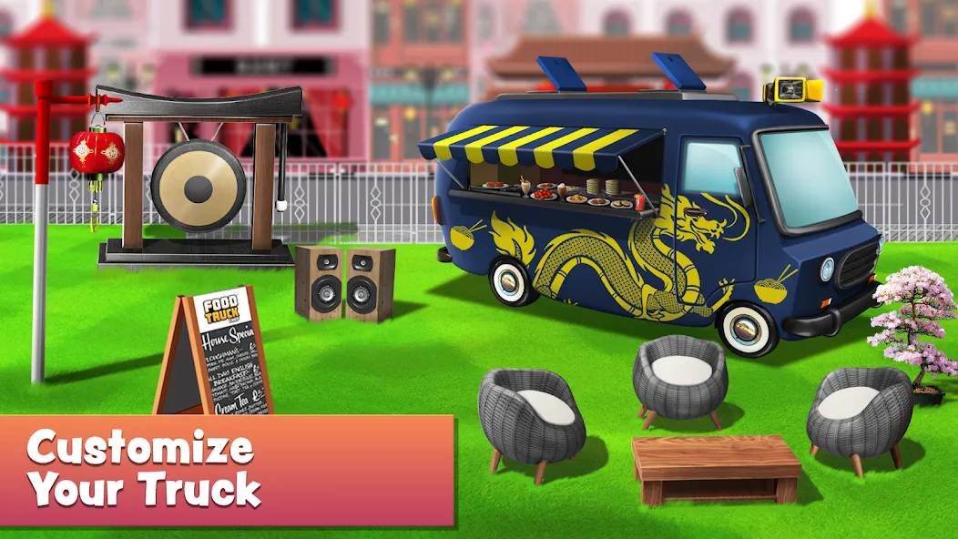 Food Truck Chef™ Cooking Games (Фуд Трак Шеф)  [МОД Бесконечные деньги] Screenshot 4