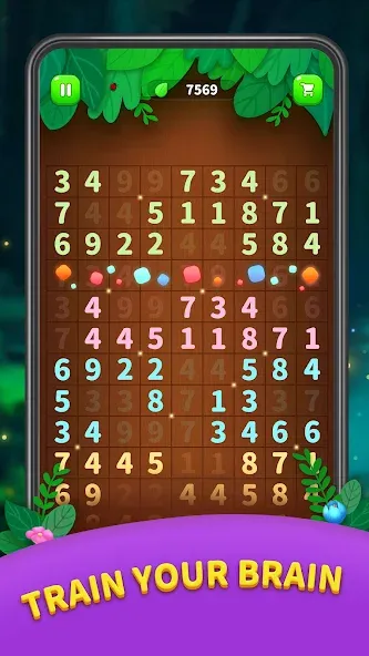 Number Match - Ten Pair Puzzle (Намбер Матч)  [МОД Бесконечные деньги] Screenshot 5