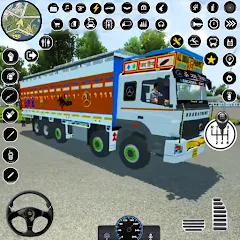 Взлом Indian Heavy Truck Delivery 3D  [МОД Menu] - полная версия apk на Андроид