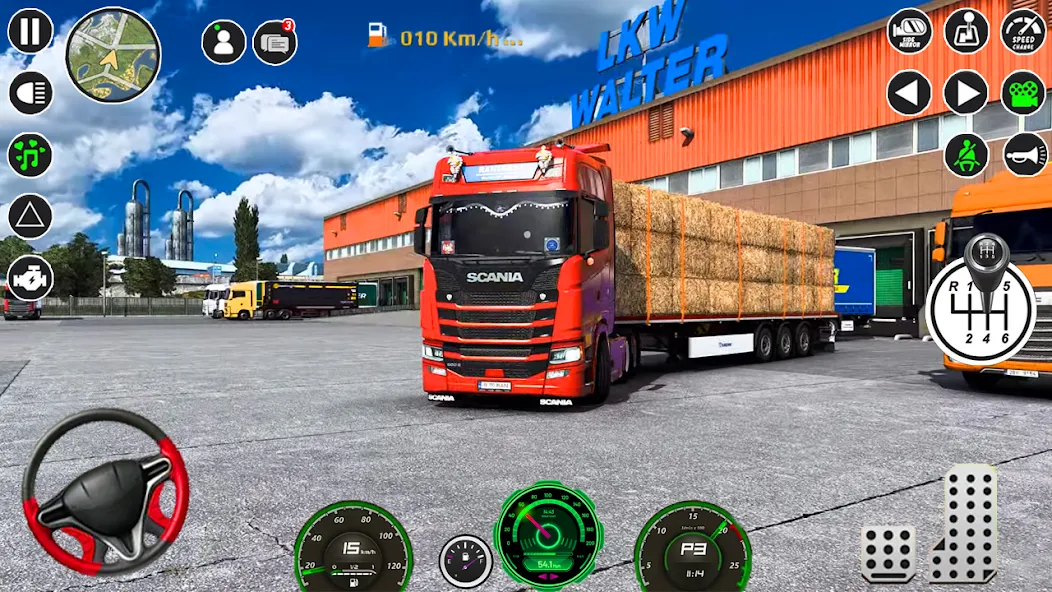 American Cargo City Driving 3D  [МОД Mega Pack] Screenshot 1