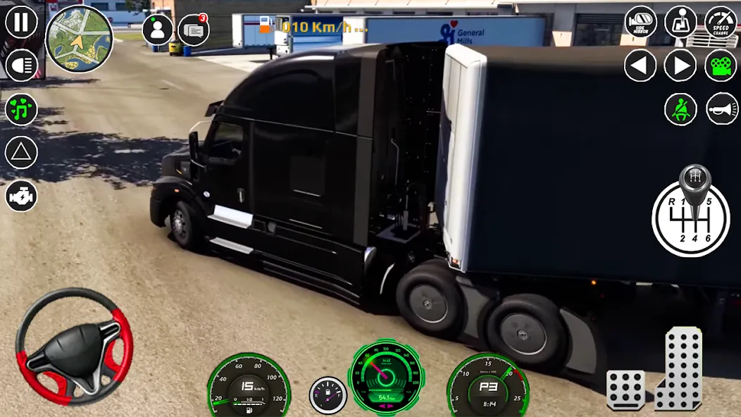 American Cargo City Driving 3D  [МОД Mega Pack] Screenshot 4