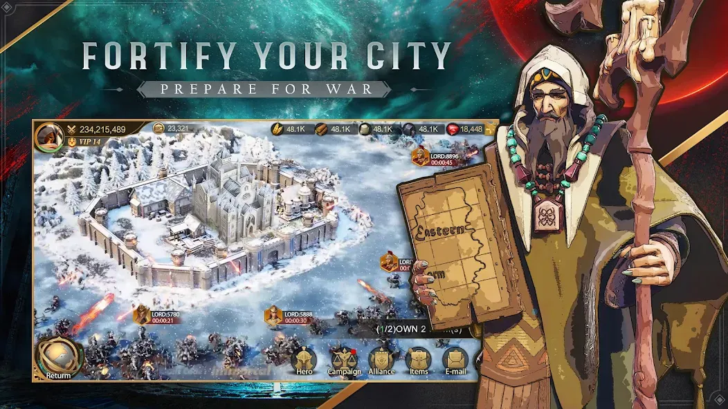 Land of Empires: Immortal (Лэнд оф Эмпайрс)  [МОД Бесконечные деньги] Screenshot 2