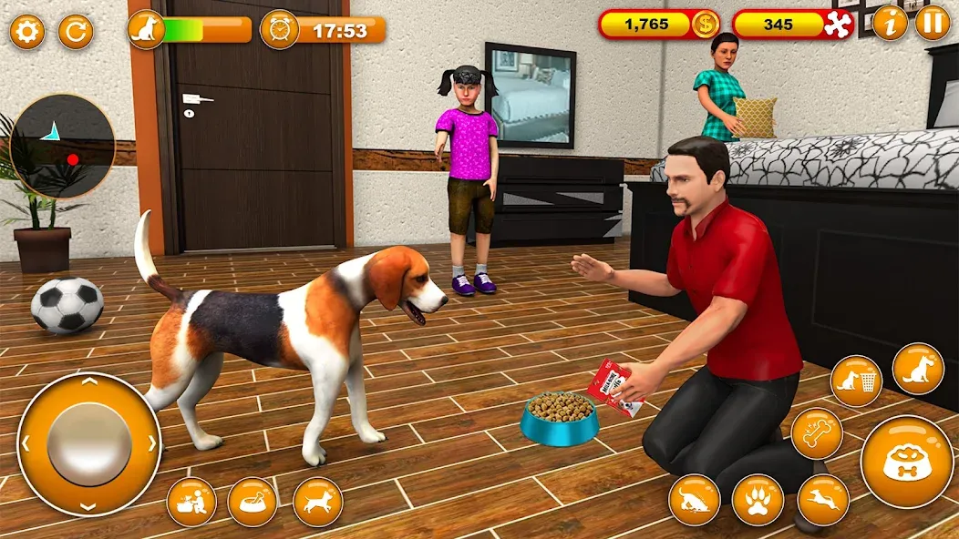 Pet Dog Family Adventure Games  [МОД Unlocked] Screenshot 3