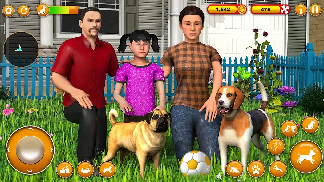 Pet Dog Family Adventure Games  [МОД Unlocked] Screenshot 5