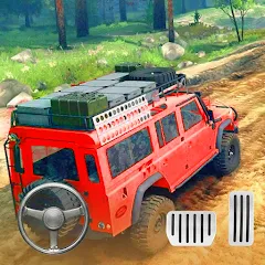 Взломанная 4X4 Offroad SUV Driving Games  [МОД Бесконечные деньги] - последняя версия apk на Андроид