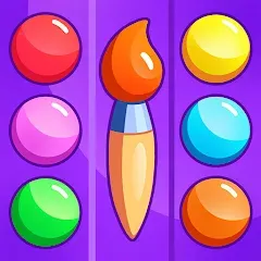 Скачать взломанную Colors learning games for kids  [МОД Menu] - полная версия apk на Андроид