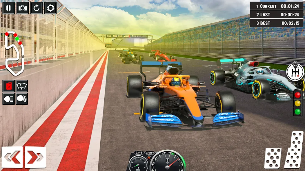 Formula Racing Car Racing Game  [МОД Много денег] Screenshot 1