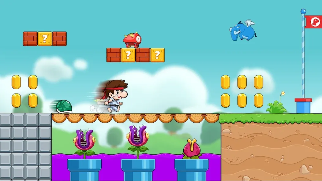 Bean's World Super: Run Games  [МОД Unlimited Money] Screenshot 4