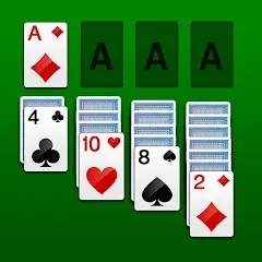 Скачать взломанную Klondike Solitaire (Клондайк солитер)  [МОД Unlocked] - стабильная версия apk на Андроид