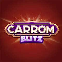 Скачать взломанную Carrom Blitz: Win Rewards (Карром Блиц)  [МОД Много денег] - полная версия apk на Андроид