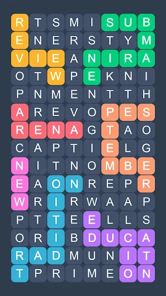 Word Search - Evolution Puzzle  [МОД Бесконечные деньги] Screenshot 4