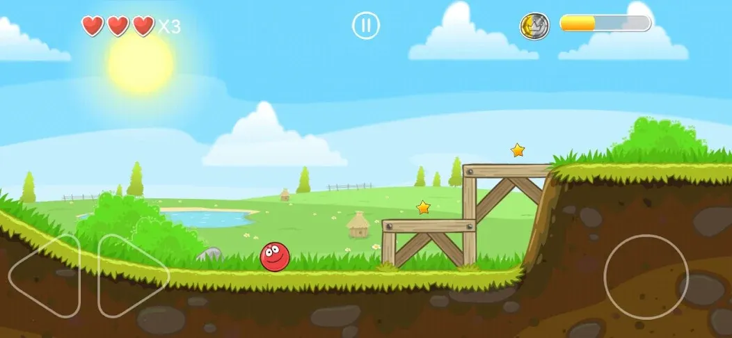 Crazy Ollie Ball (Крейзи Олли Болл)  [МОД Menu] Screenshot 1