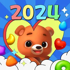 Скачать взлом Toy Bear Sweet POP: Match 3 (Той Бир Свит ПОП)  [МОД Много денег] - полная версия apk на Андроид