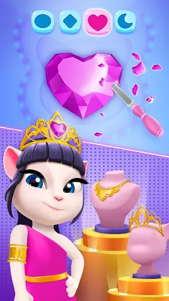 My Talking Angela 2  [МОД Бесконечные деньги] Screenshot 5