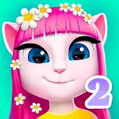 Взлом My Talking Angela 2  [МОД Бесконечные деньги] - последняя версия apk на Андроид