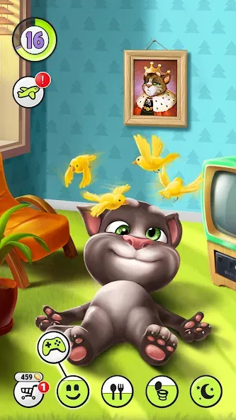 My Talking Tom  [МОД Unlocked] Screenshot 1