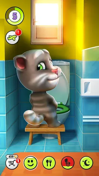 My Talking Tom  [МОД Unlocked] Screenshot 2