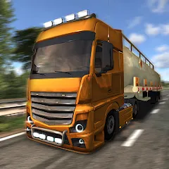 Скачать взлом European Truck Simulator (Юро Трак Драйвер)  [МОД Unlocked] - стабильная версия apk на Андроид