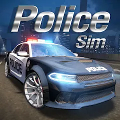 Скачать взломанную Police Sim 2022 Cop Simulator (Полиция Сим 2022)  [МОД Много монет] - последняя версия apk на Андроид