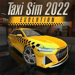 Скачать взлом Taxi Sim 2022 Evolution (Такси Сим 2020)  [МОД Бесконечные деньги] - последняя версия apk на Андроид