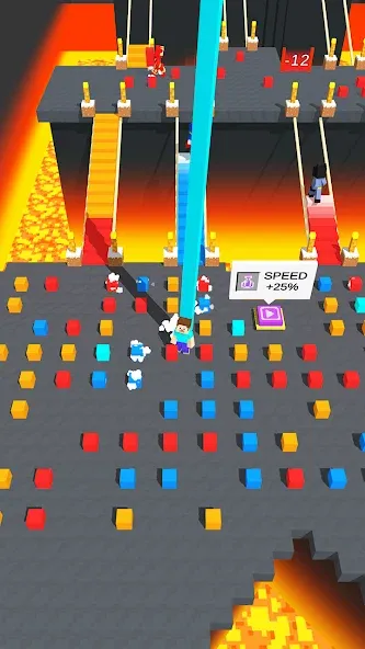 Craft Bridge Race (Крафт Бридж Рейс)  [МОД Menu] Screenshot 3