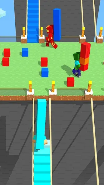 Craft Bridge Race (Крафт Бридж Рейс)  [МОД Menu] Screenshot 5