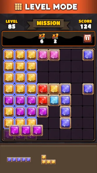 Block Puzzle 8x8 (Блокголоволомка 88)  [МОД Unlocked] Screenshot 5