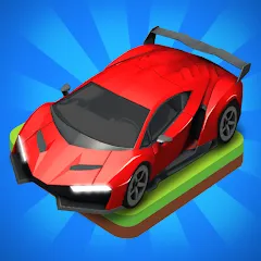 Скачать взлом Merge Car - Idle Merge Cars (Мердж Кар)  [МОД Бесконечные монеты] - полная версия apk на Андроид