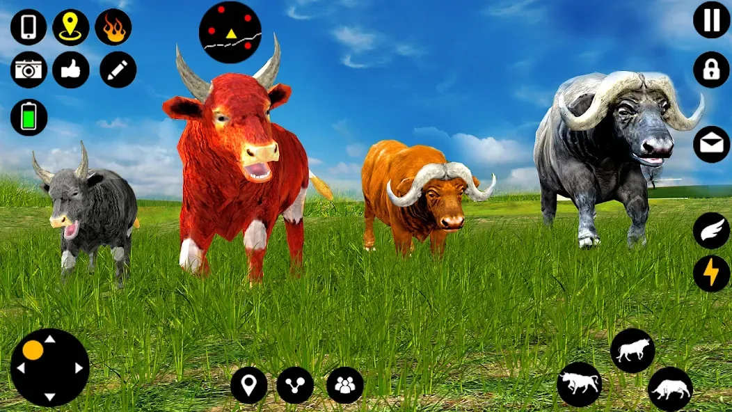 Angry Bull Attack Fight Games (Ангри Булл Атак Файт Геймс)  [МОД Unlimited Money] Screenshot 1