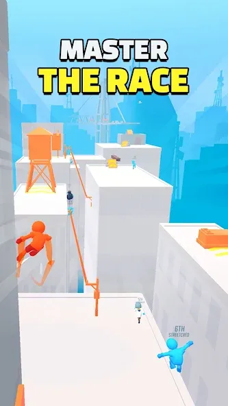 Parkour Race - FreeRun Game (Паркур Рейс)  [МОД Mega Pack] Screenshot 3