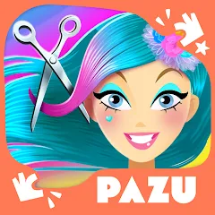 Взломанная Girls Hair Salon Unicorn  [МОД Много денег] - стабильная версия apk на Андроид