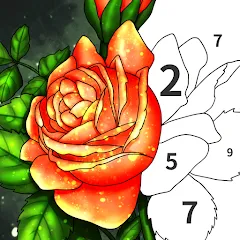 Взломанная Art Coloring - Color by Number  [МОД Бесконечные монеты] - полная версия apk на Андроид