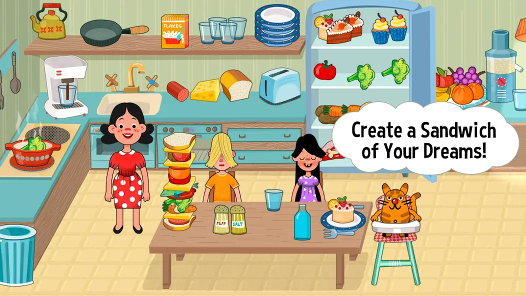 Pepi House: Happy Family (Пепи Хаус)  [МОД Menu] Screenshot 3