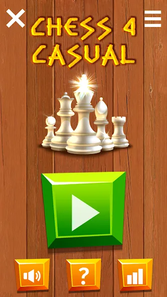 Chess 4 Casual - 1 or 2-player (Шахматы 4 для любителей)  [МОД Меню] Screenshot 1