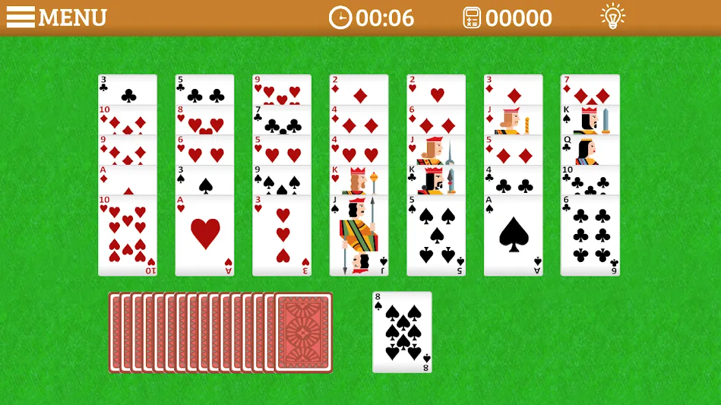 Golf Solitaire Multi CardsGame (Гольф Солитер Мульти КардсГейм)  [МОД Много монет] Screenshot 2