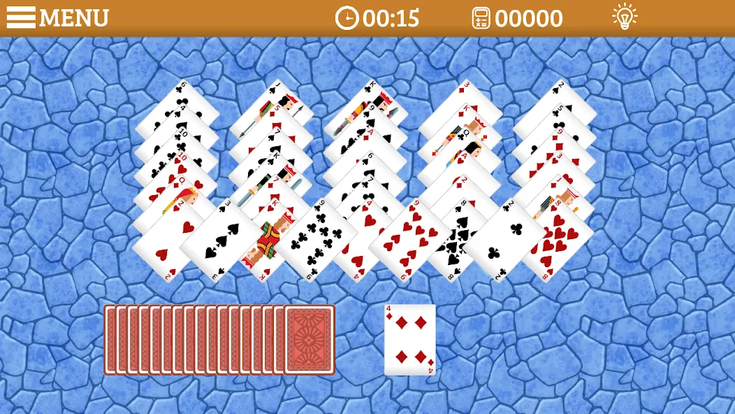 Golf Solitaire Multi CardsGame (Гольф Солитер Мульти КардсГейм)  [МОД Много монет] Screenshot 3