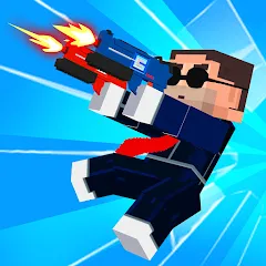 Взломанная Pixel Shooting: Craft Demolish (Пиксельное стрелялка)  [МОД Unlocked] - полная версия apk на Андроид