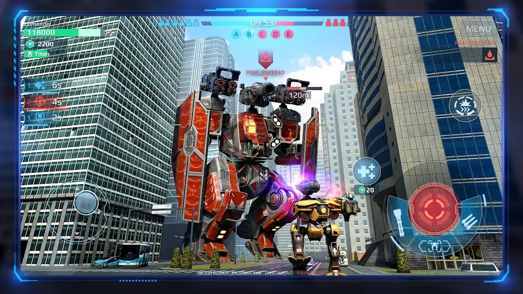 War Robots Multiplayer Battles  [МОД Бесконечные деньги] Screenshot 1