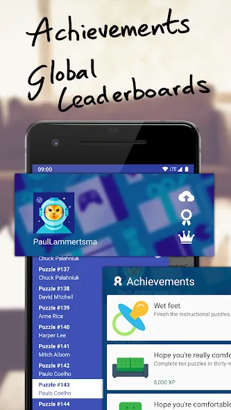 Cryptogram - puzzle quotes (Скрытограмма)  [МОД Menu] Screenshot 5