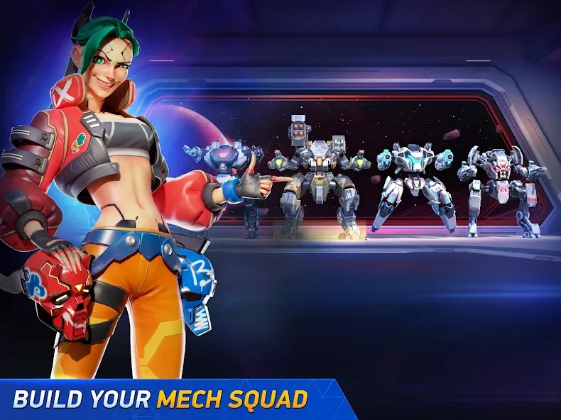 Mech Arena - Shooting Game (Мех Арена)  [МОД Бесконечные монеты] Screenshot 1