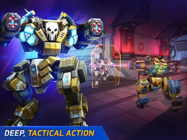 Mech Arena - Shooting Game (Мех Арена)  [МОД Бесконечные монеты] Screenshot 3